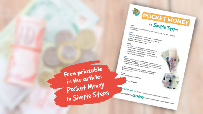 Pocket money in simple steps