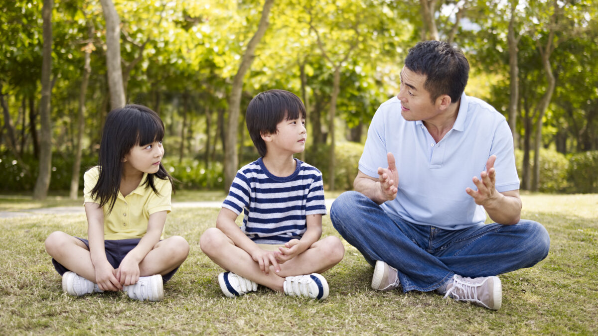 Say what you want to see — nurturing positive behaviours in children